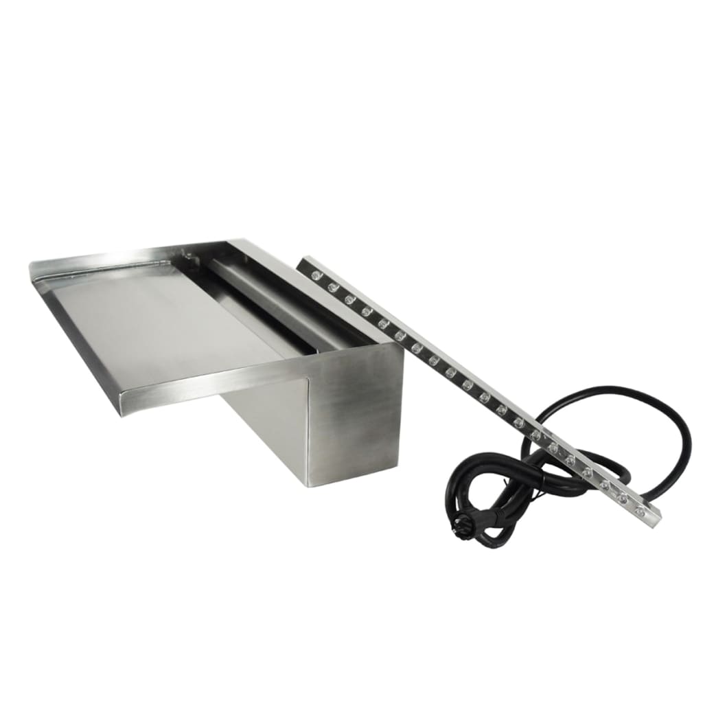Ubbink Waterfall Niagara LED 30 cm silver colored 1312124