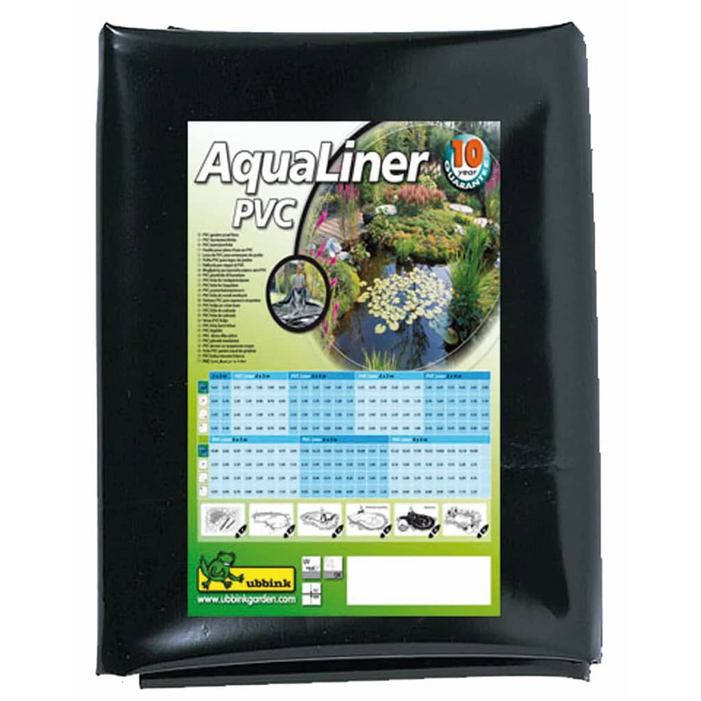 Ubbink ubbink rybník fólie aqualiner 6x7 m pvc černá