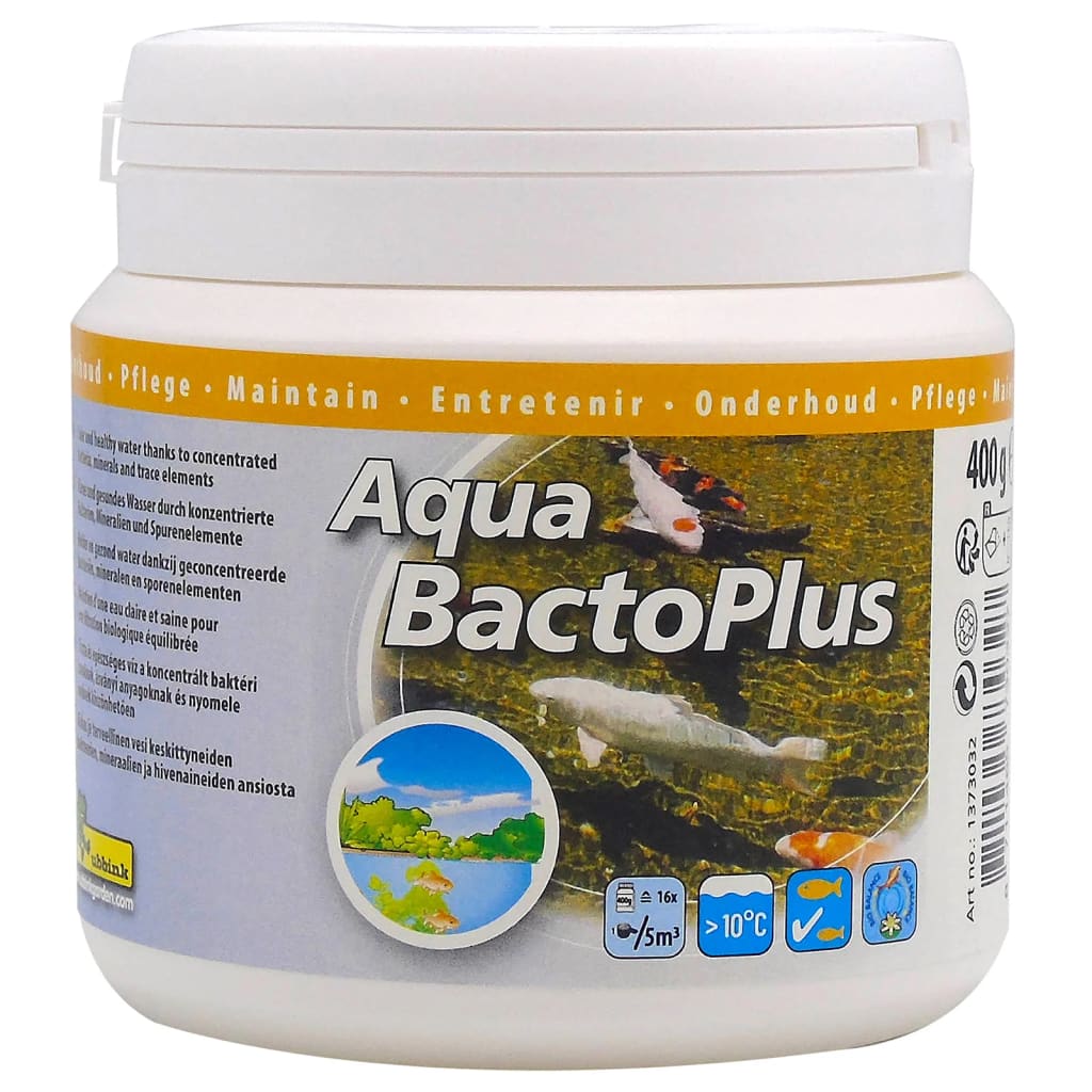 Ubbink ubbink vijverwater aqua bacto plus 400 ml pro 80000 l