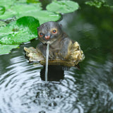 Ubbink Floating spray figure Otter on tree trunk