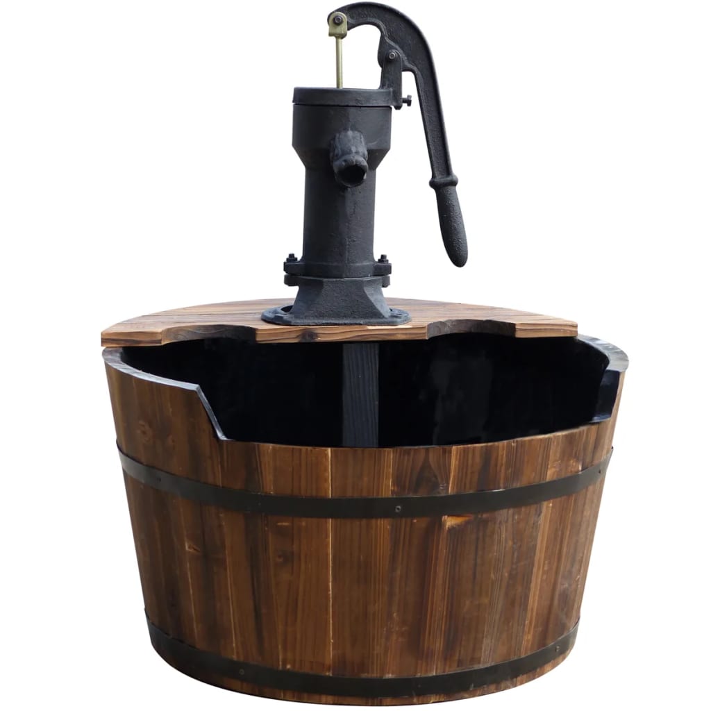 Ubbink Water ornament Wooden Ton