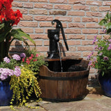 Ubbink Water ornament Wooden Ton