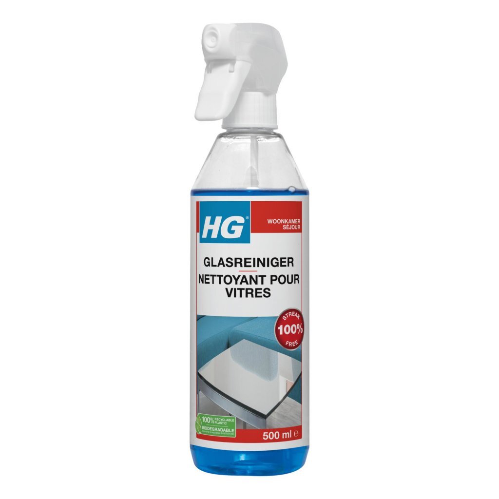 Hg glas og spejl spray 0,5l