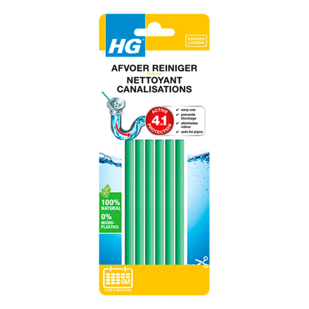 Hg drain cleaning sticks 6 pieces