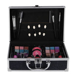 Casuelle aluminum suitcase blue black glitter