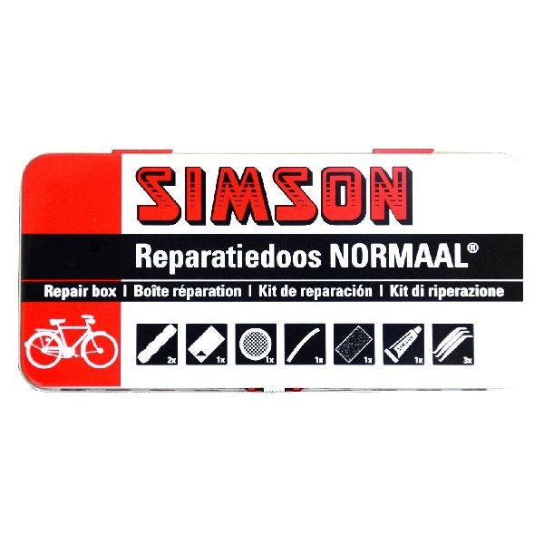 Różne zestaw naprawczy Simsona na rowerze