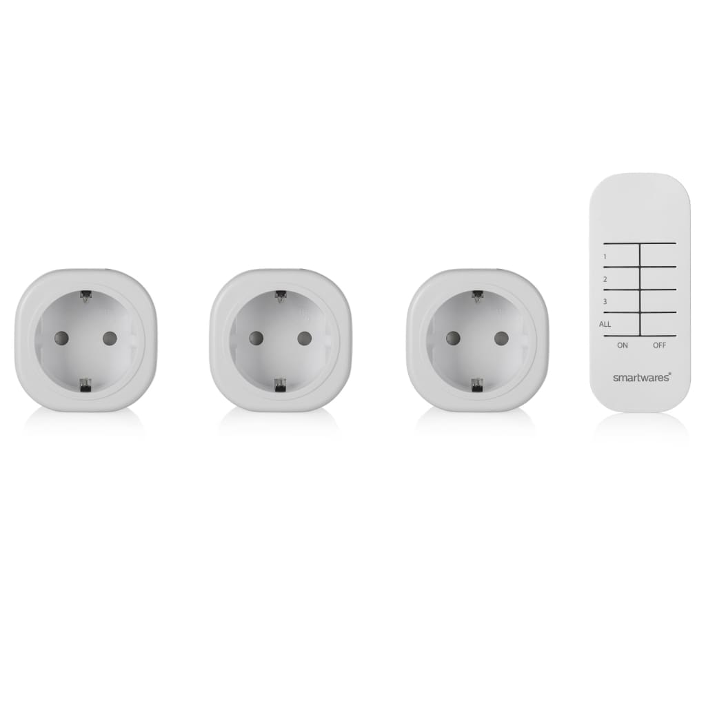 Smartwares Mini switch set for within 8x5.5x5.5 cm white