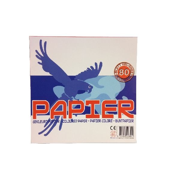Basic folding and drawing sheet 16x16 white colored 80 pieces