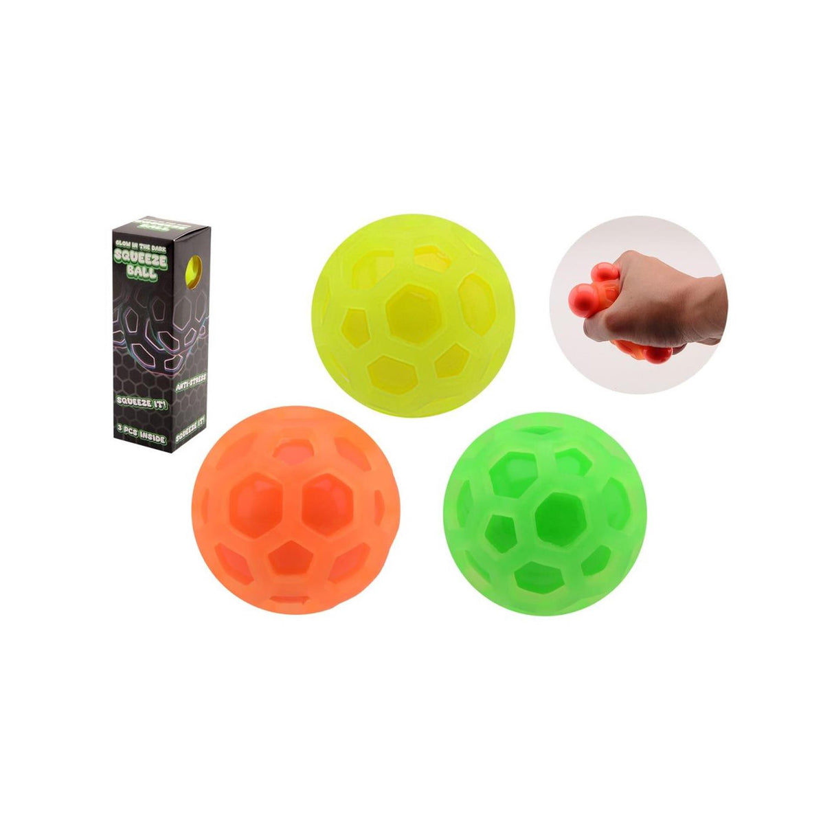 Johntoy glow squeeze bolde 3-delt