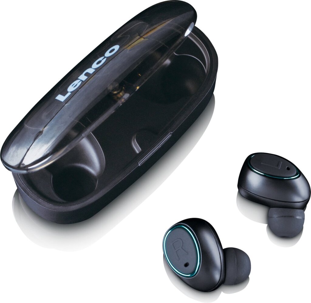Lenco Epb410 Bluetooth IPX4 TWS Hanownik z PowerBank Black