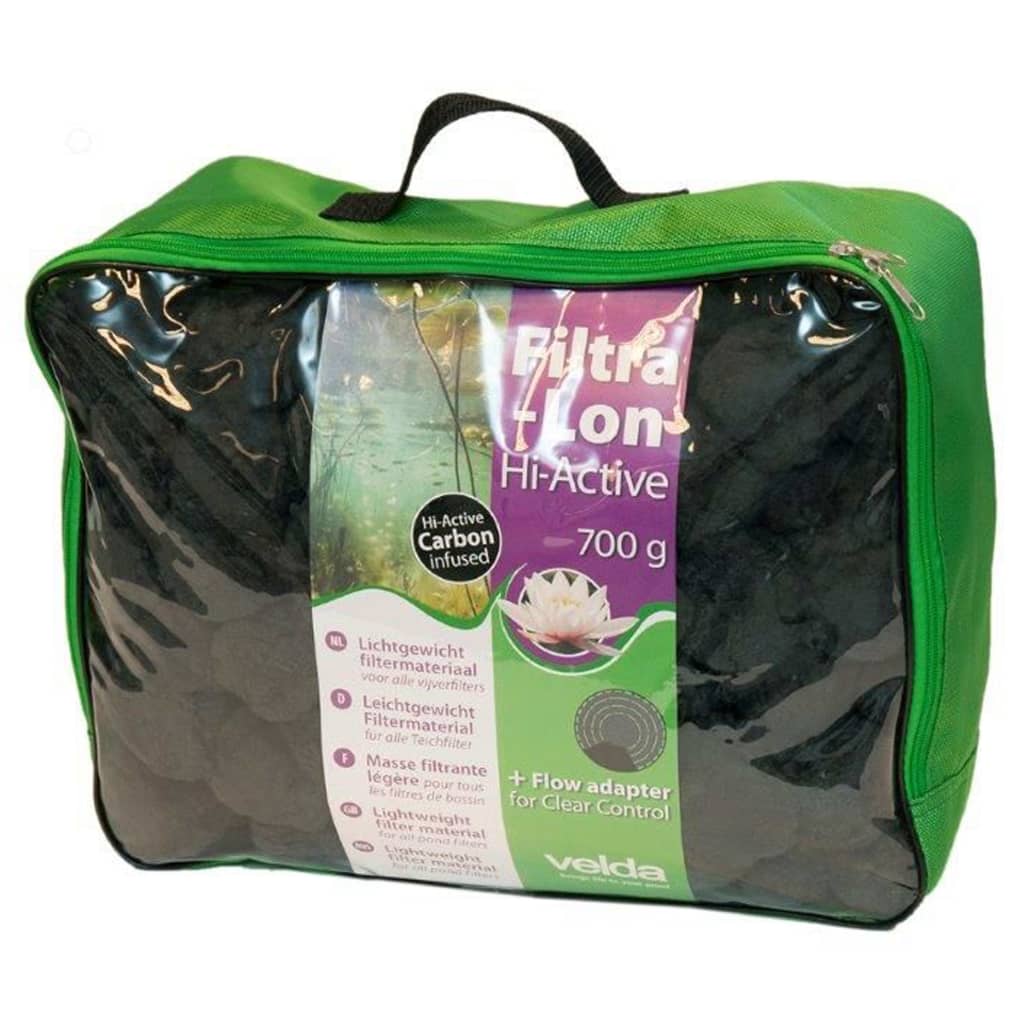 Velda Vijver Filter material Filtra-Lon Hi-active 700 g black