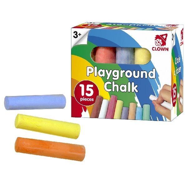 Clown Sidewalk Chalk 15 pezzi