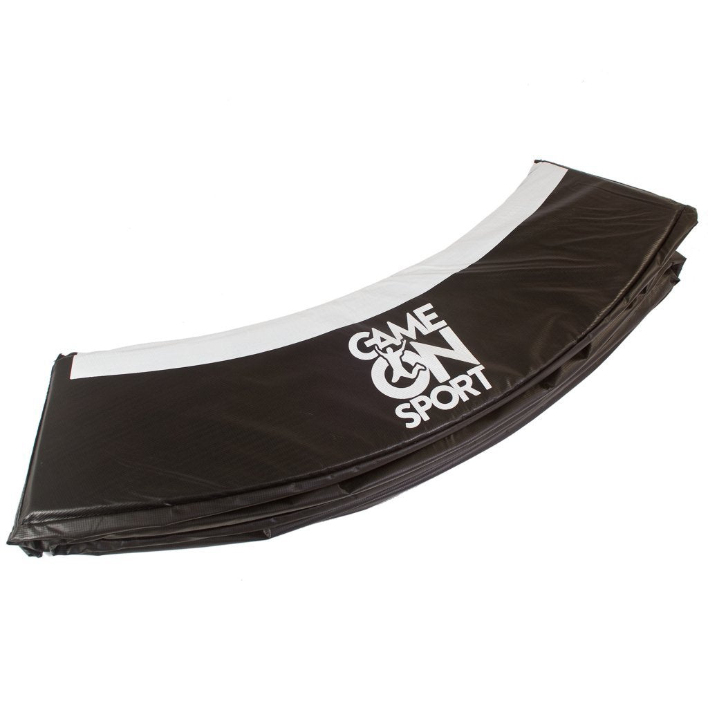Game on sport trampoline protective edge 183 cm black and white
