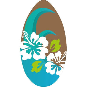 Sportx skimboard cvet modro rjava 100 cm