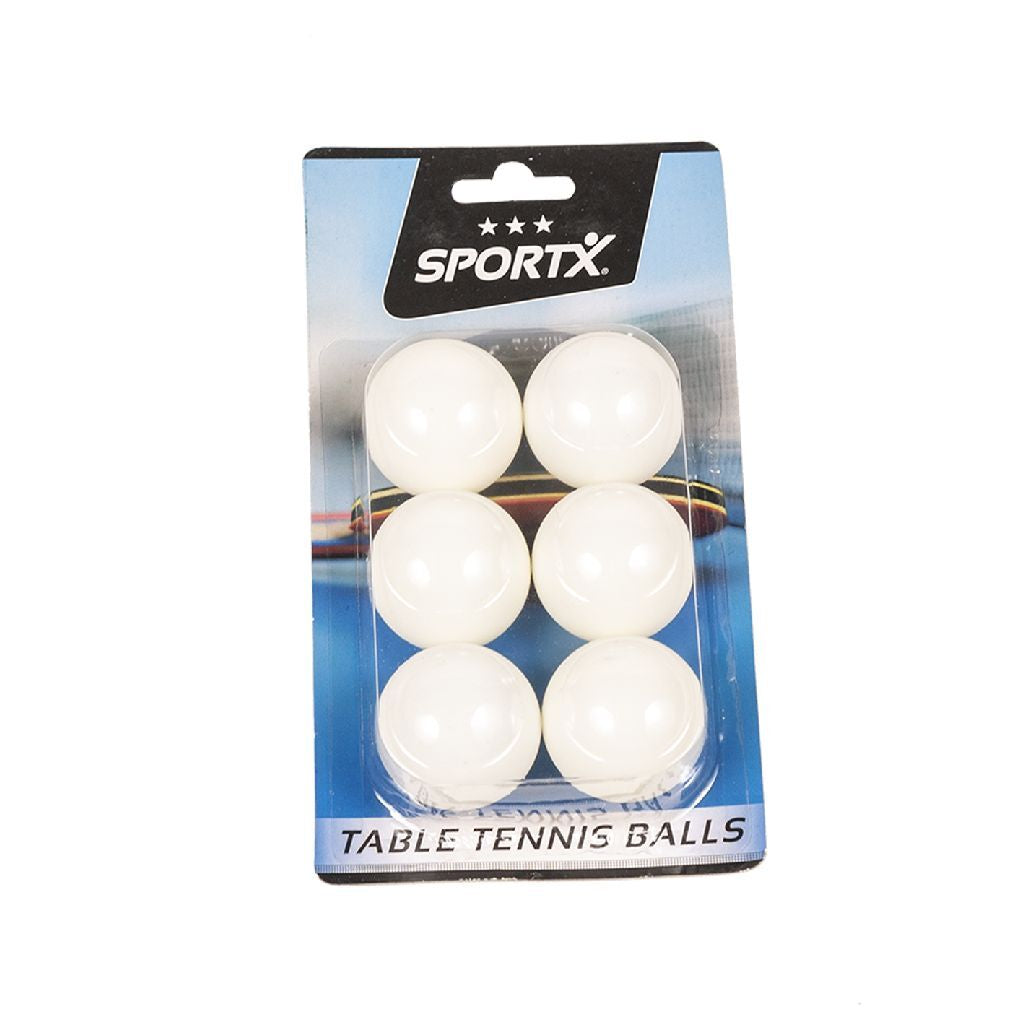 Sportx bordtennisballer på blemmer, 6. plass.