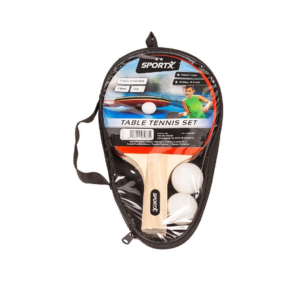 Sportx Table Tennis Set 5-delt