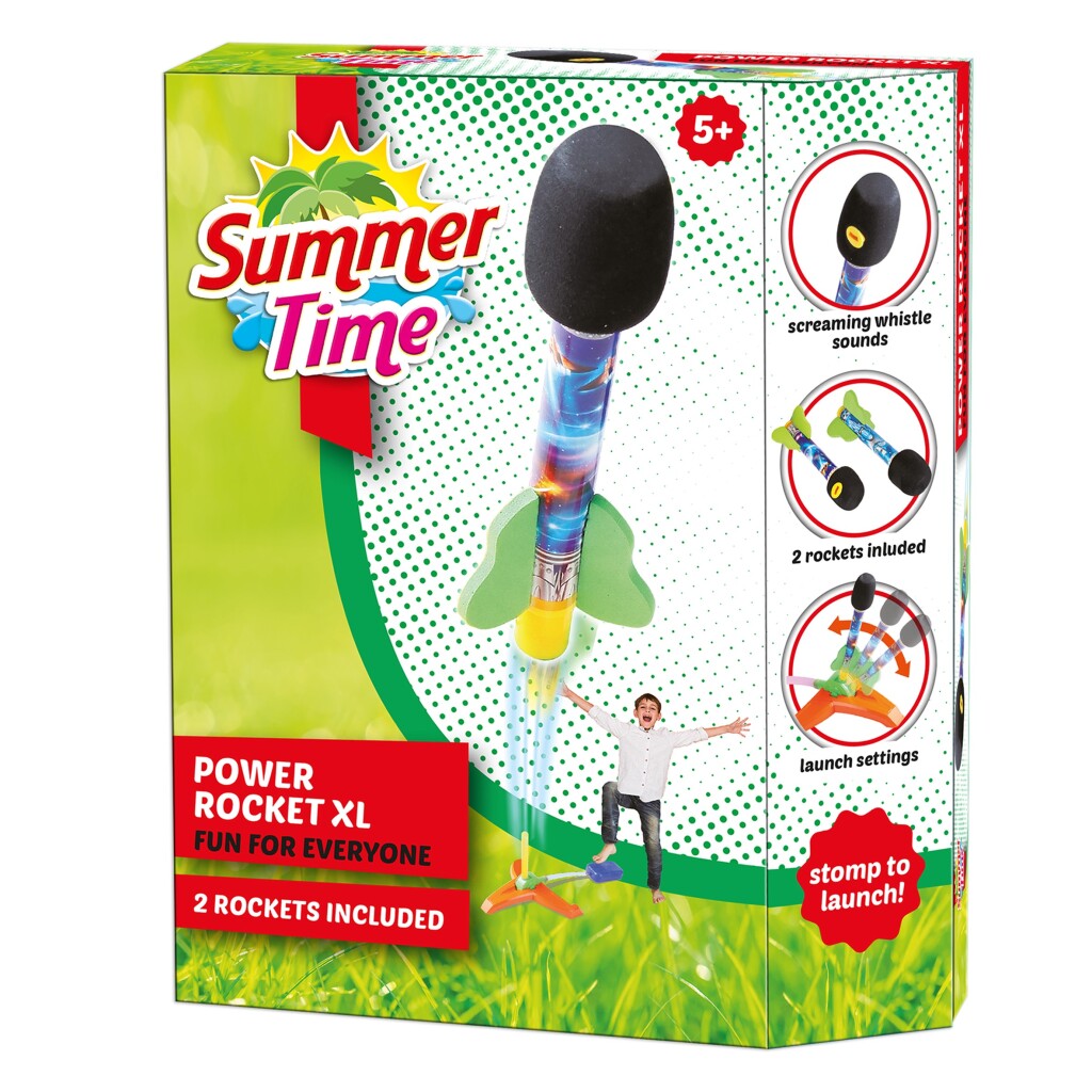 Summertime power rocket xl with 2 rockets + sound