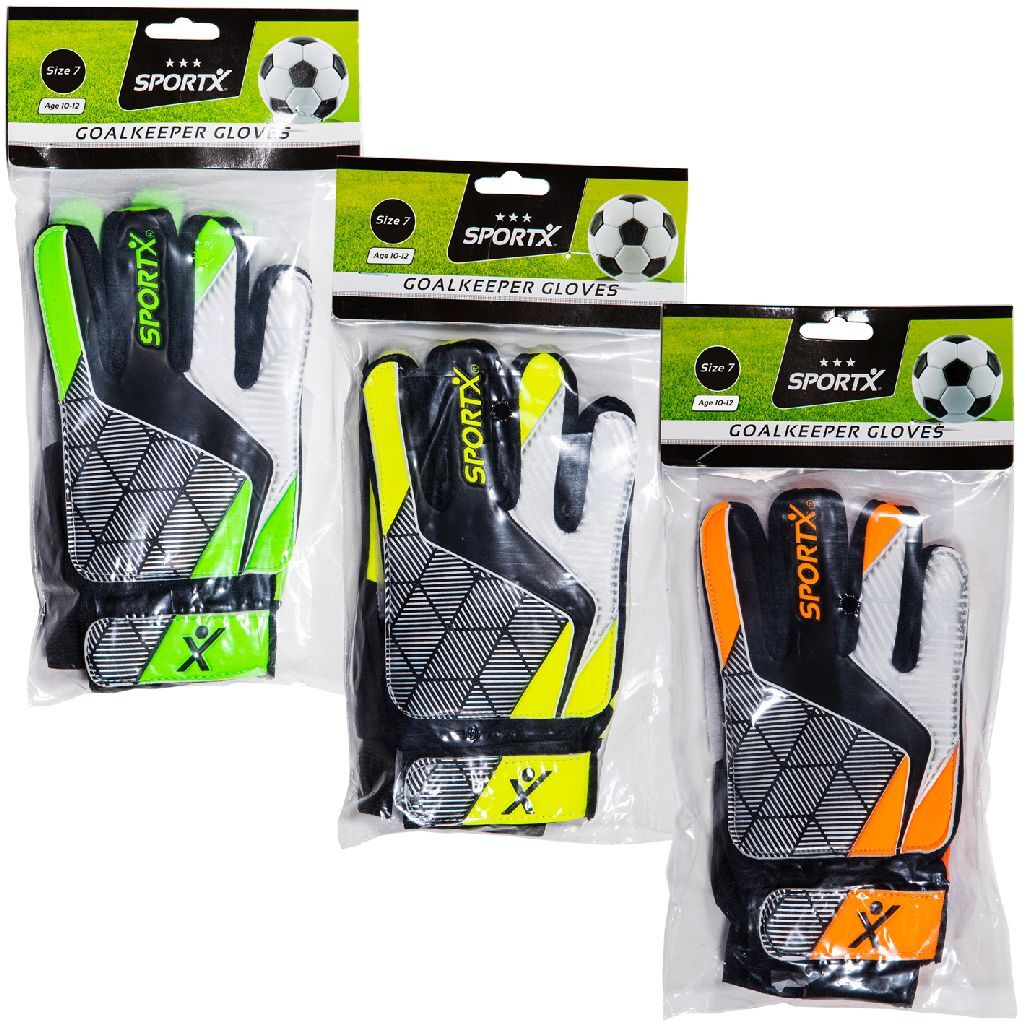 SportX goalkeeper gloves size 7
