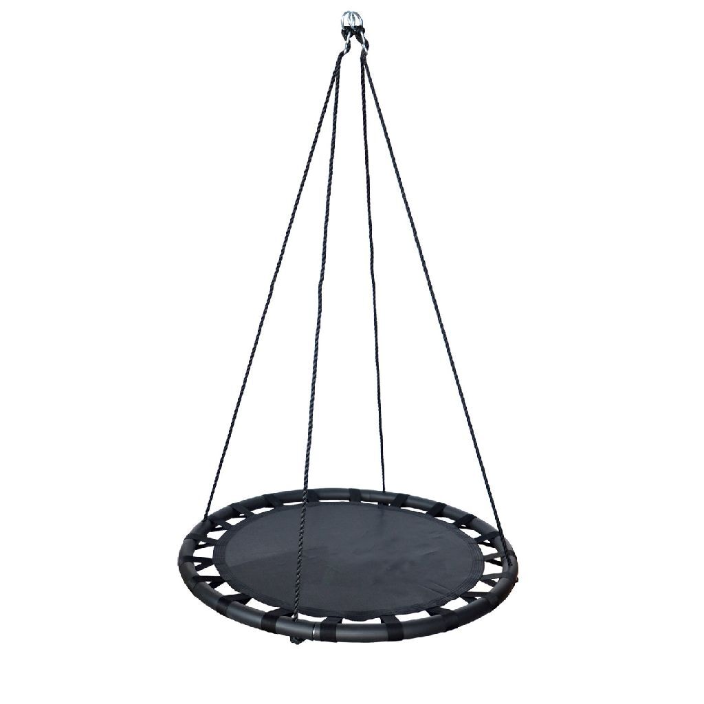 Play al aire libre Swing Matt Black, 100 cm