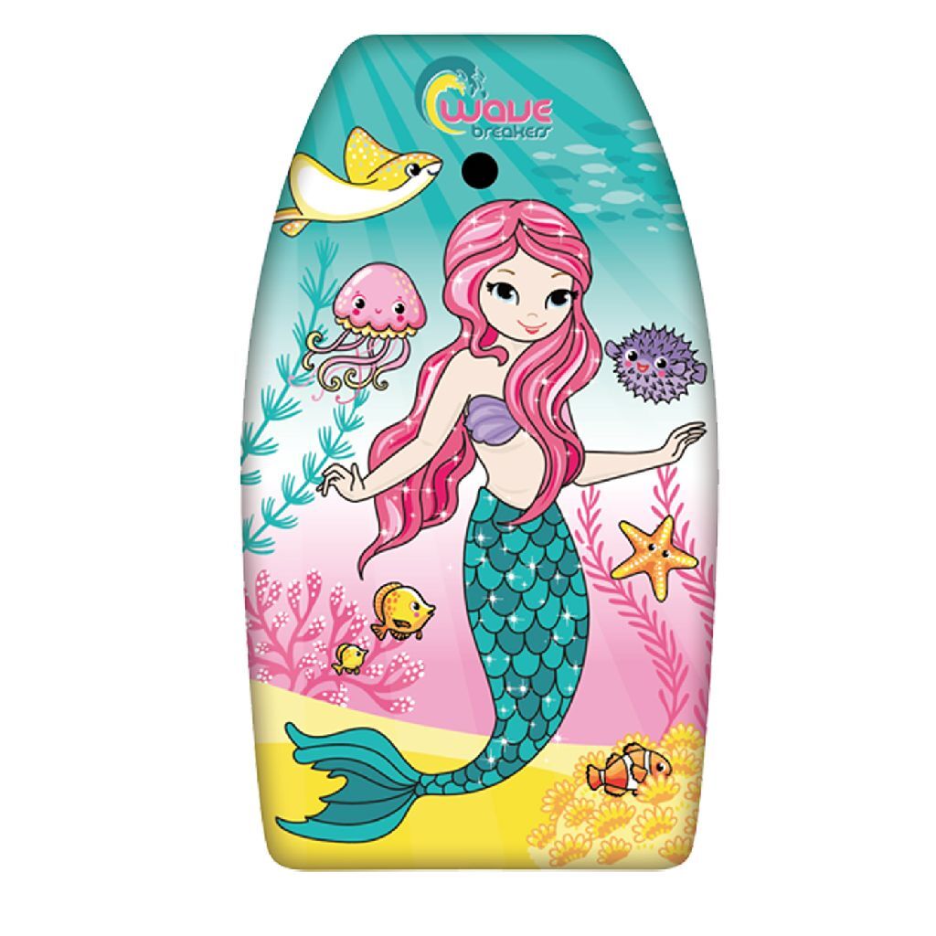 Wave breakers bodyboard mermaid 83 cm