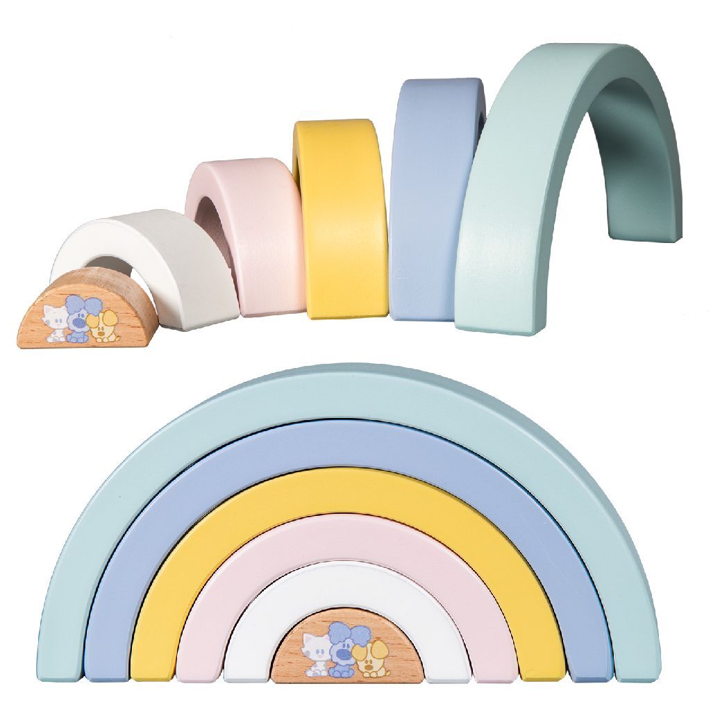 Igrače Rubo in pip Baby Rainbow