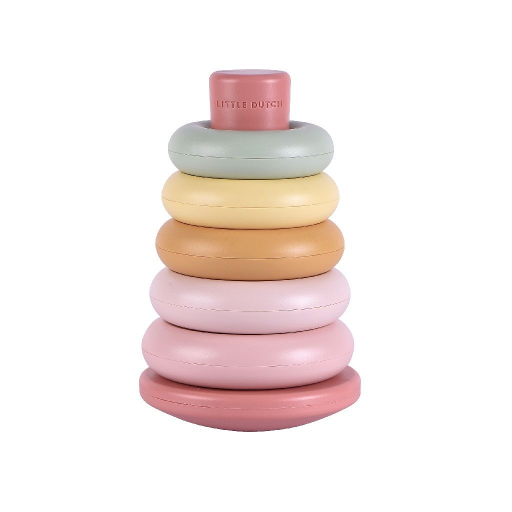 Little Dutch Stack Rings Pink