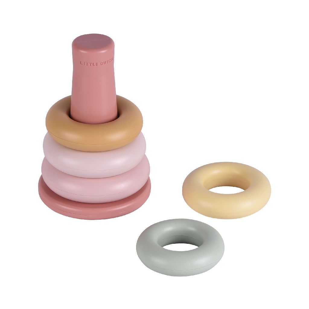 Little Dutch Stack Rings Pink