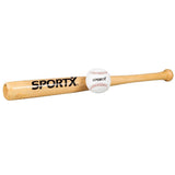 Sportx baseballbat med bold