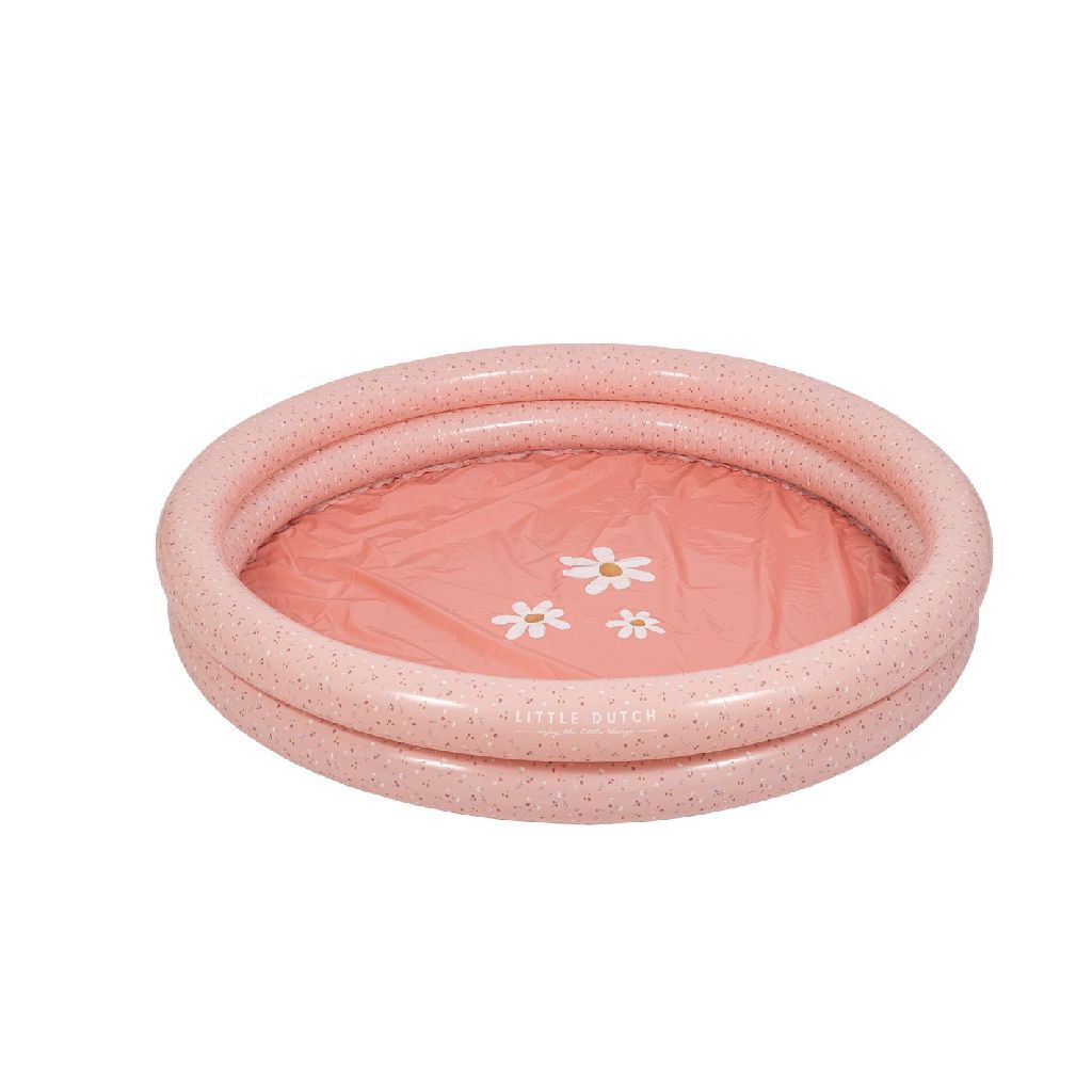 Kleine niederländische Schwimmbäder Blumen und Schmetterlinge 150 cm rosa