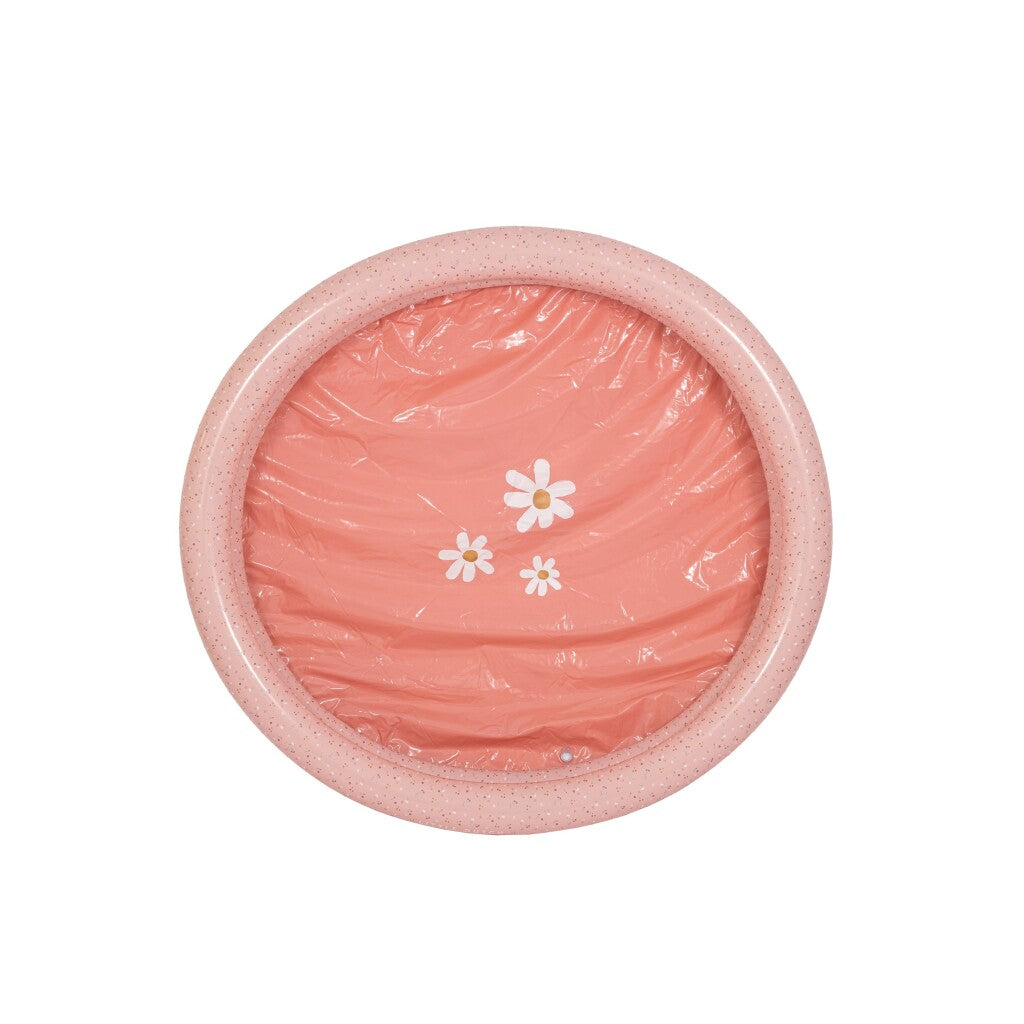 Kleine niederländische Schwimmbäder Blumen und Schmetterlinge 150 cm rosa