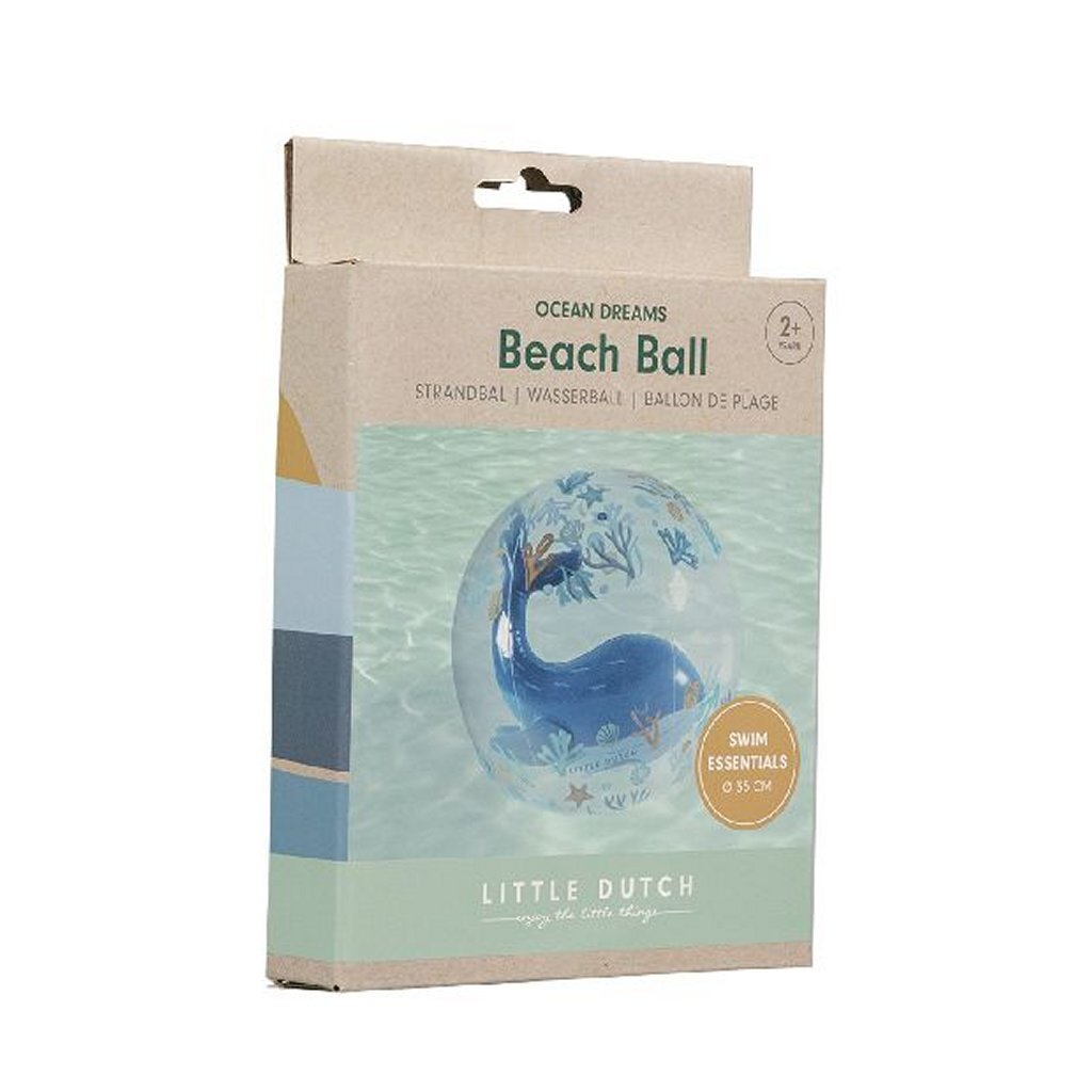 Little Dutch Ocean Dreams Strandball 3D Figure Blue