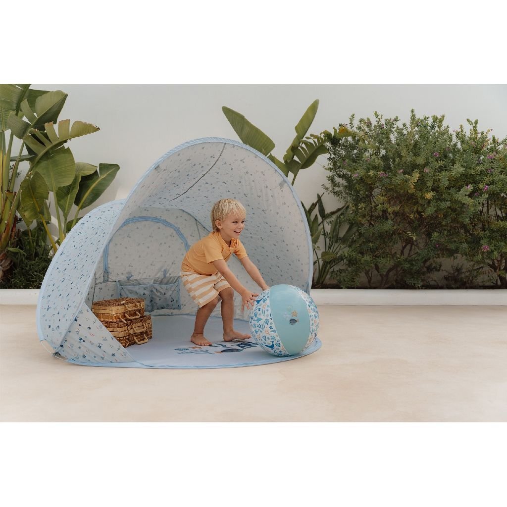 Mali pop-up šotor nizozemskega oceanskega sanj 122x110x122 cm modra