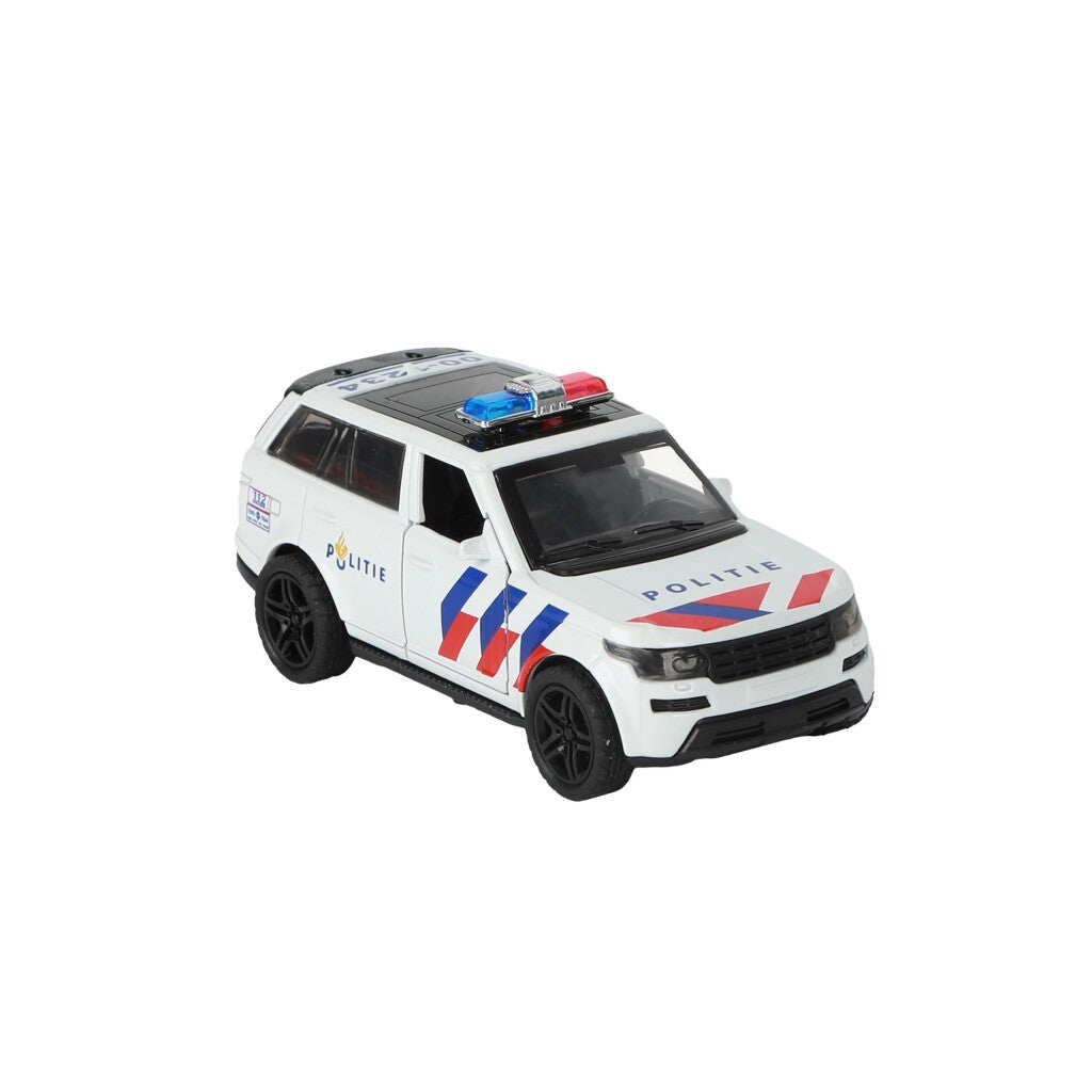 112 Pull-back Police SUV 1:36 + Light and sound