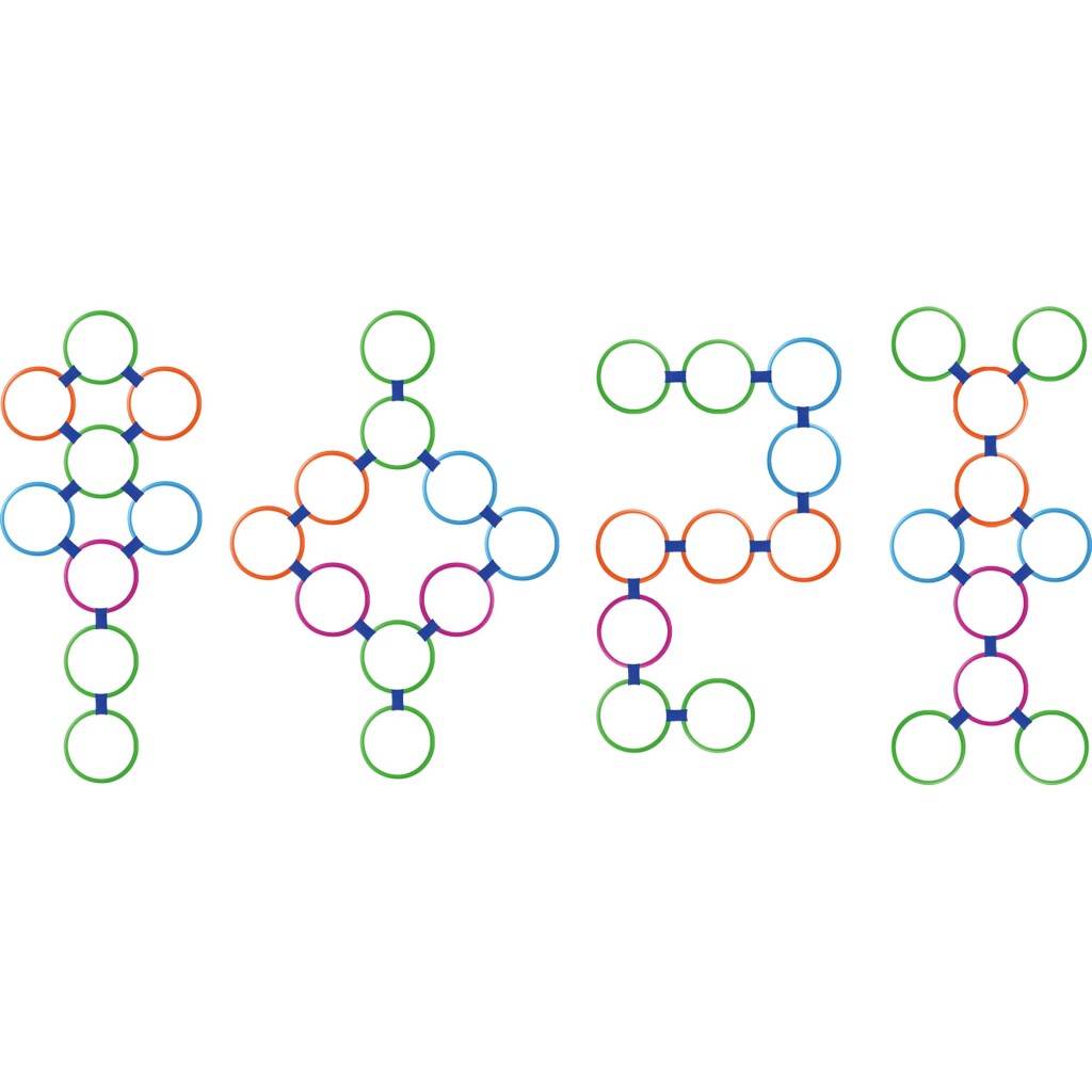 Basic hopscotch rings with 10 rings