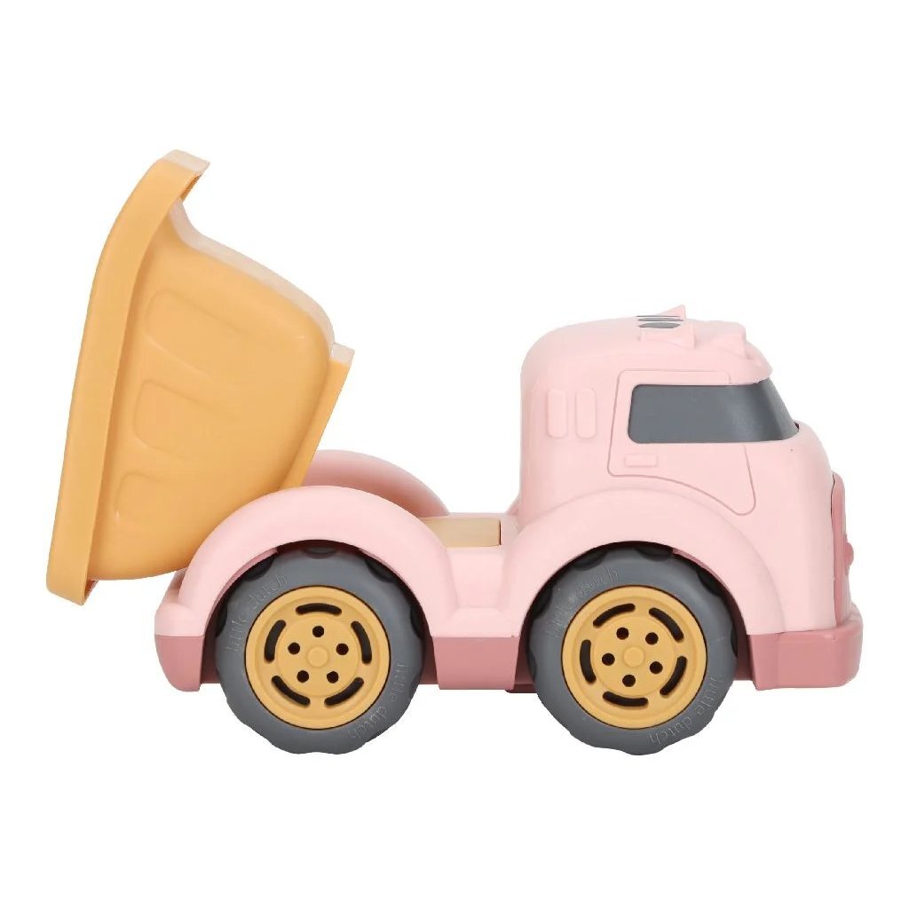 Little Dutch Building truck Pink, 17cm