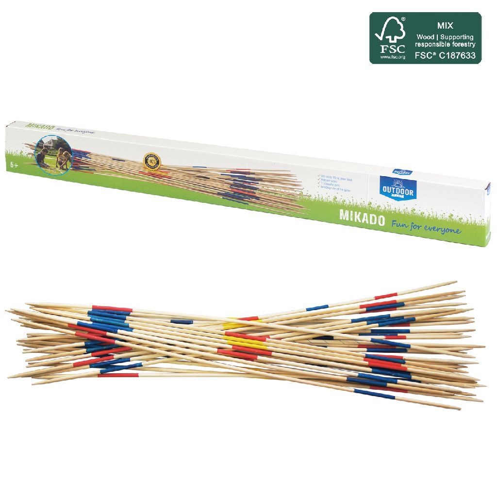 Outdoor play wooden mikado 90 cm