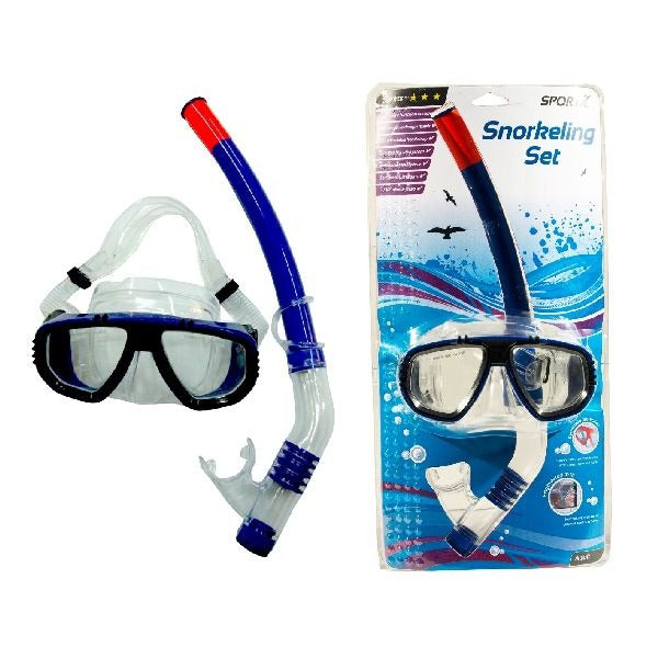 Sportx voksen snorkel sæt sport