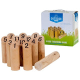 Gioca all'esterno gioco di lancio finlandese Houten