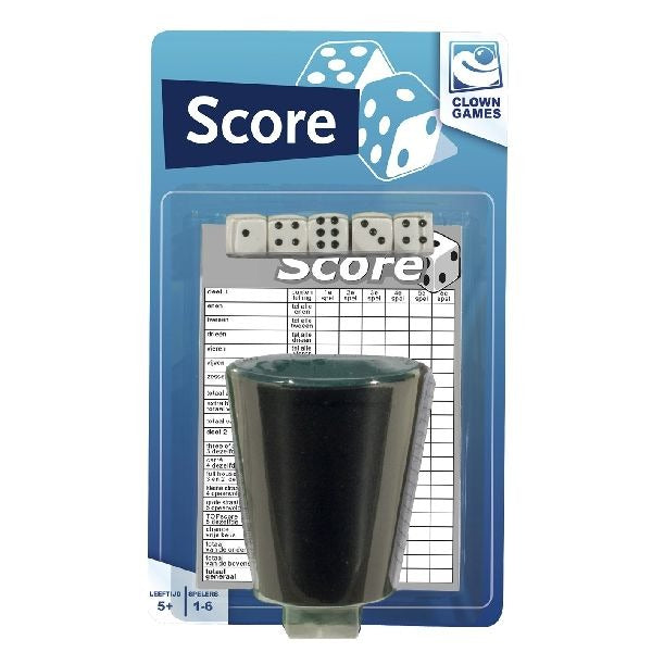 Clown dice set + score pad