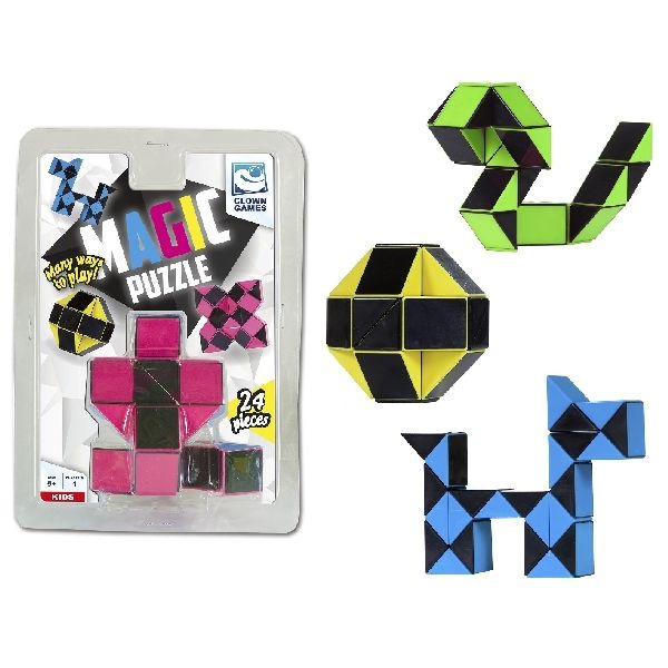 Clown Magic Puzzle 3d, 24DLG.