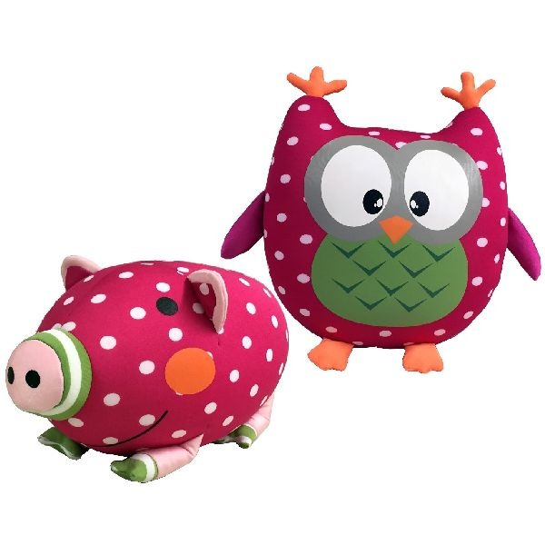 Basic spandex owl or pig various designs