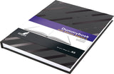 Kangaro k-5585 Dummy Buch A5 Banco Hard Cover 80 Säit 140 Säit 140GRS Black Design