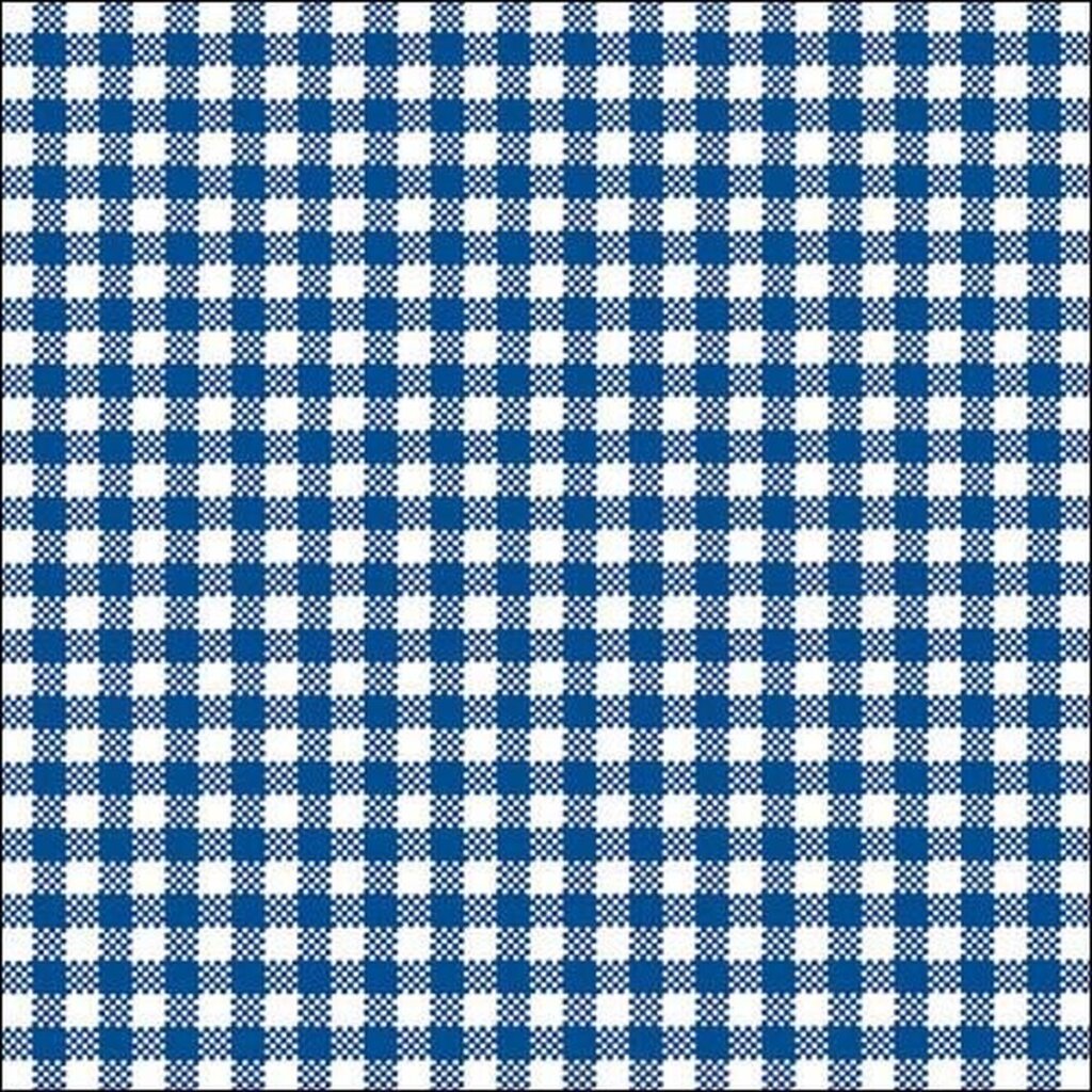 Ambiente vichy blue paper napkins