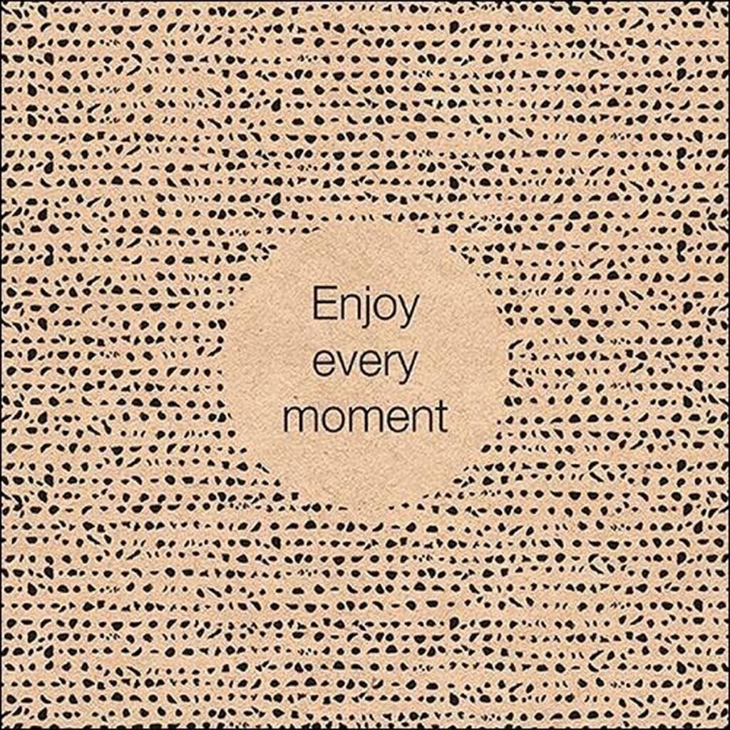 Ambiente enjoy every moment paper napkins