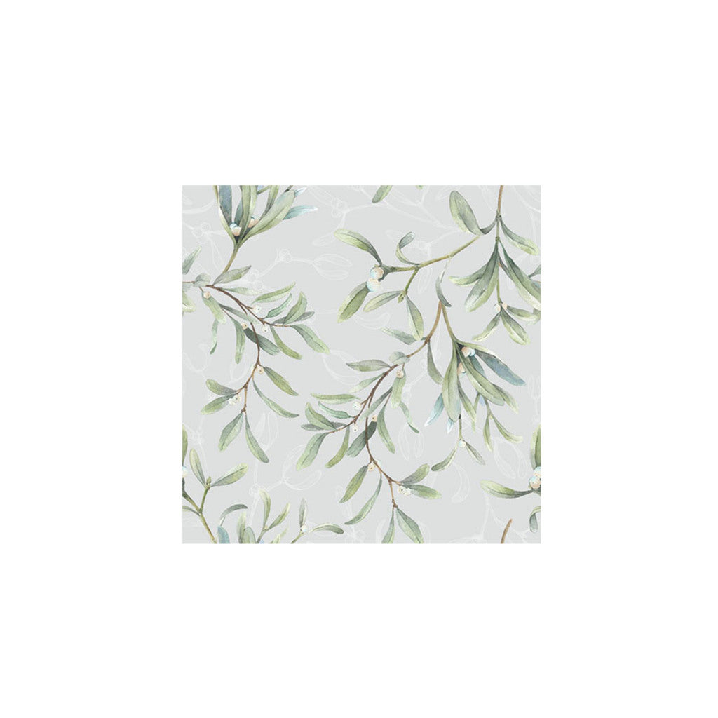 Duni napkins 25 cm mistletoe gray