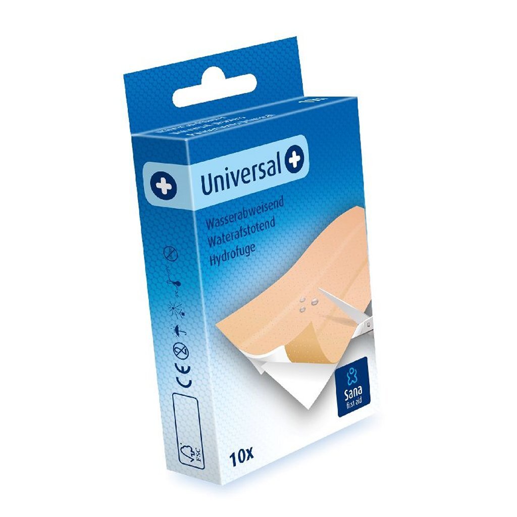 SANA Premier aide à eau universelle - Plâtres de PE-PEPellent 10 pièces