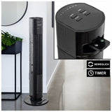 Bestron aft770zrc tower fan 78 cm black