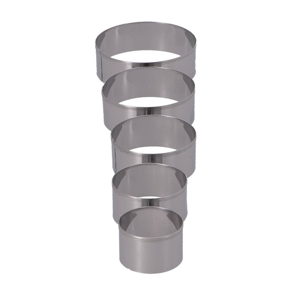 Patisse Set Protection Forms Stainless steel around 5-piece