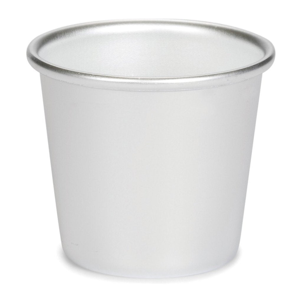 Patisse Timbal Forma 8x8.5x7 cm in alluminio d'argento