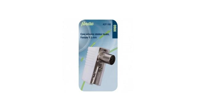 Alecto acp-160 koaxiální zástrčka úhlová samice